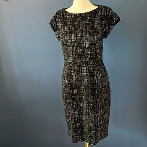 Calvin Klein Black and White Dress